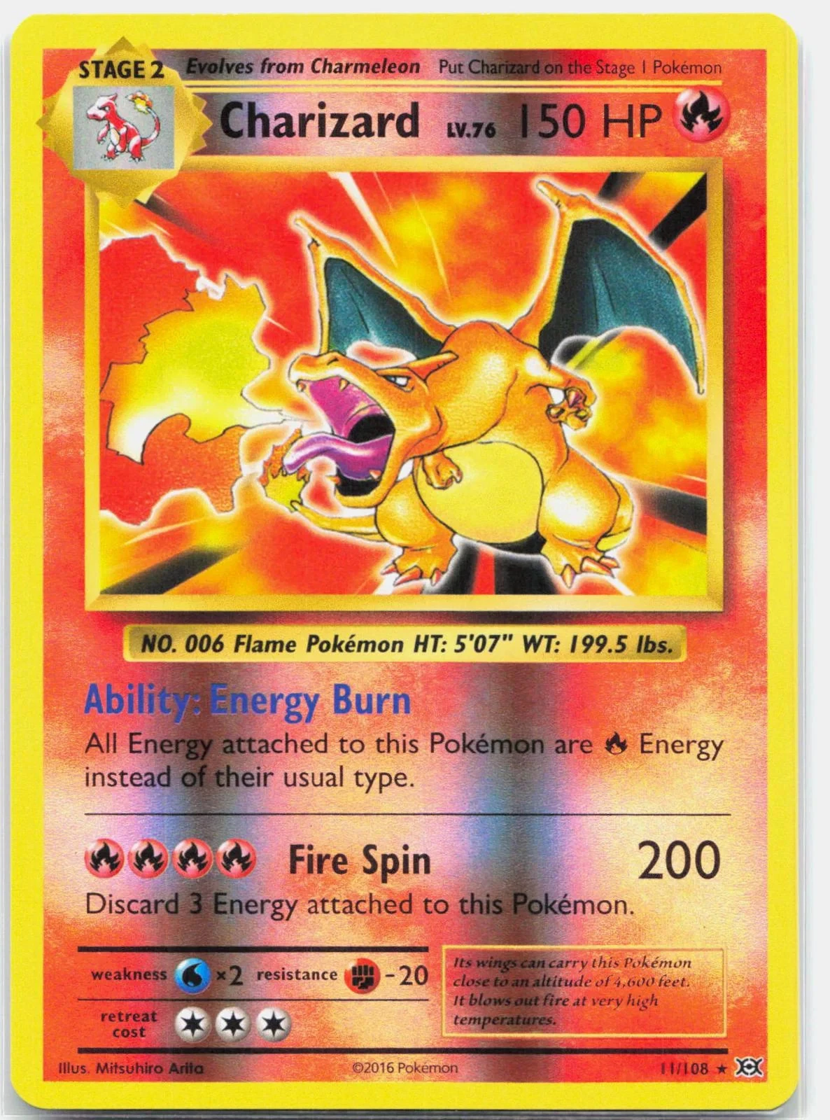 Charizard card