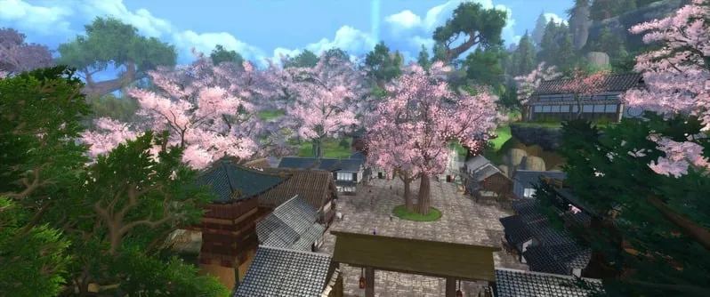 Yokohama Town, midday