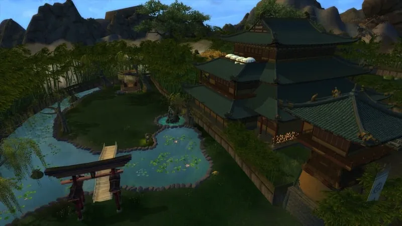 Monastery Grounds, pond