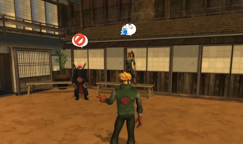 Emojis that pop up above your head for RP