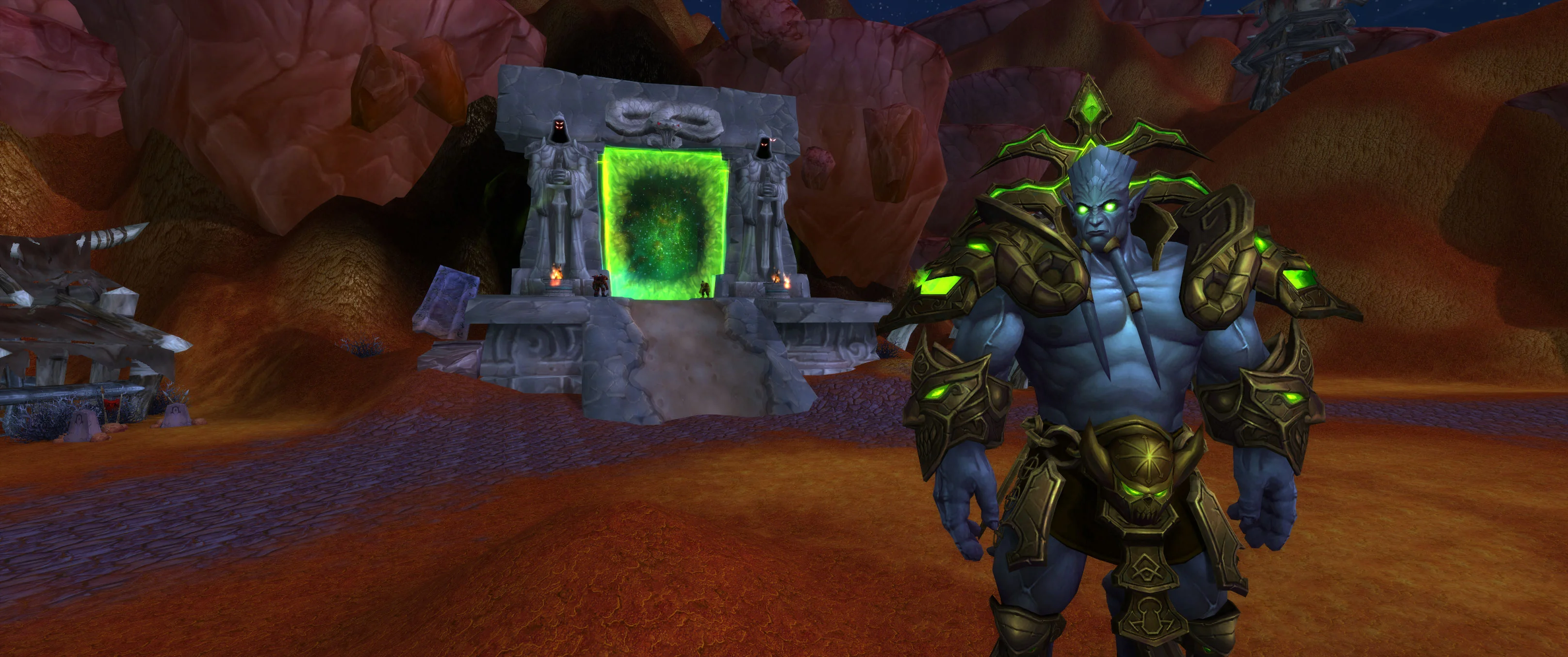 Archimonde at the Dark Portal