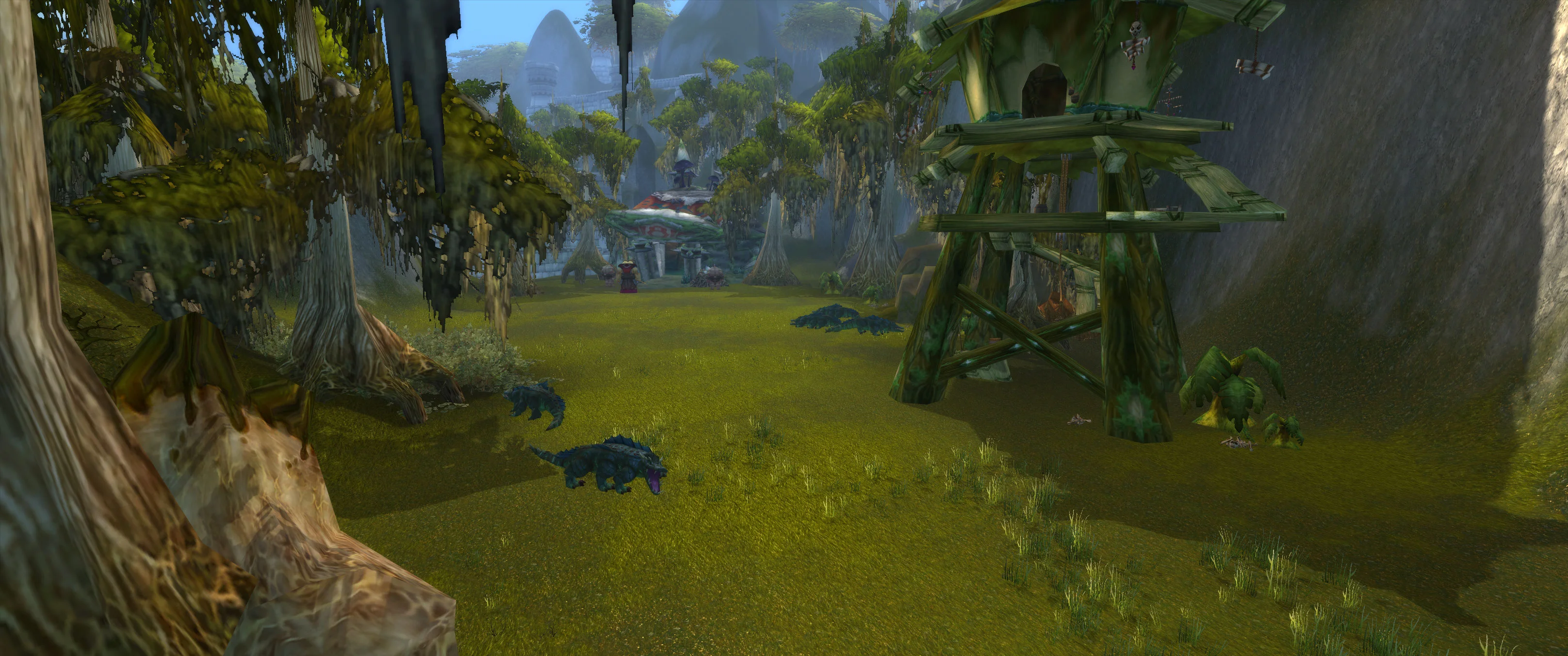 Jungle area with creep camps