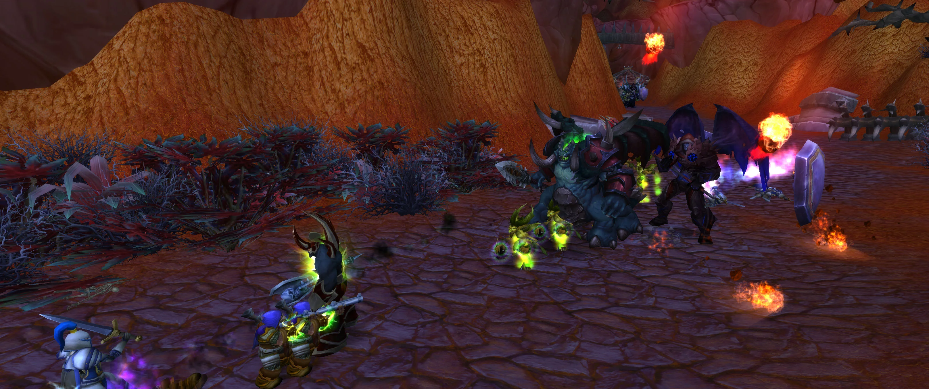 Demonic Horde wave with Teron Gorefiend