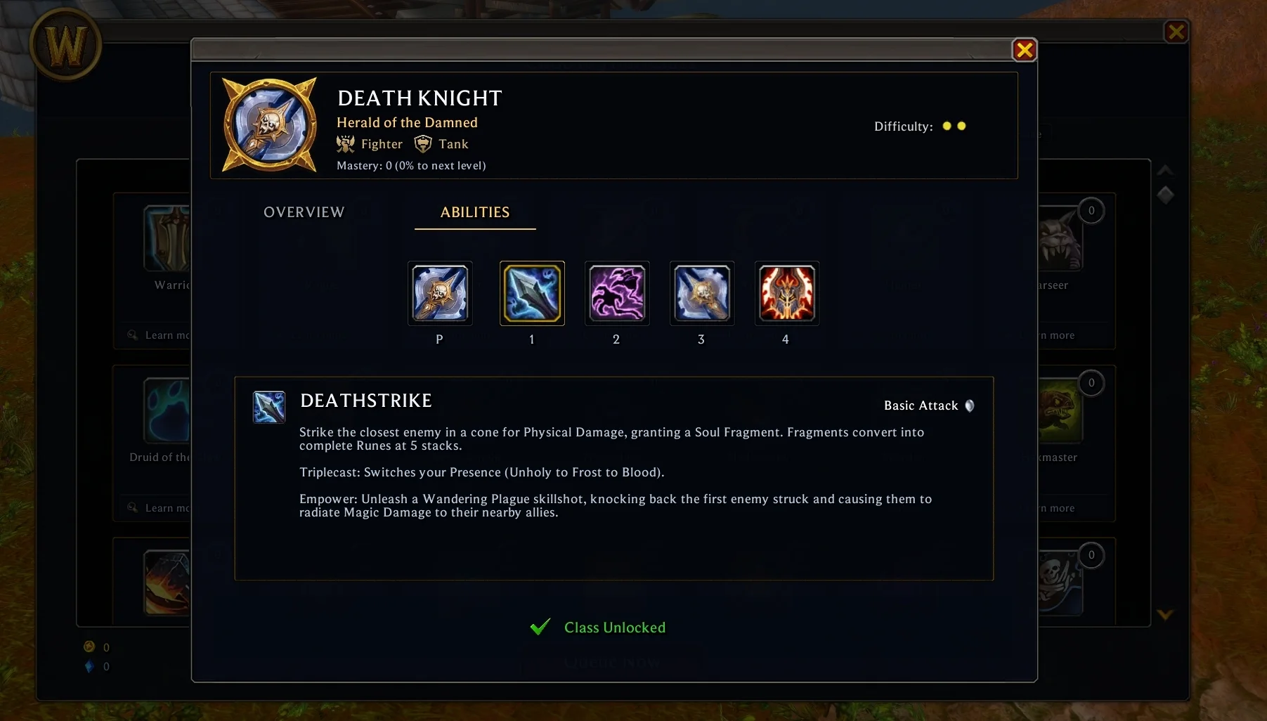 Death Knight ability breakdown