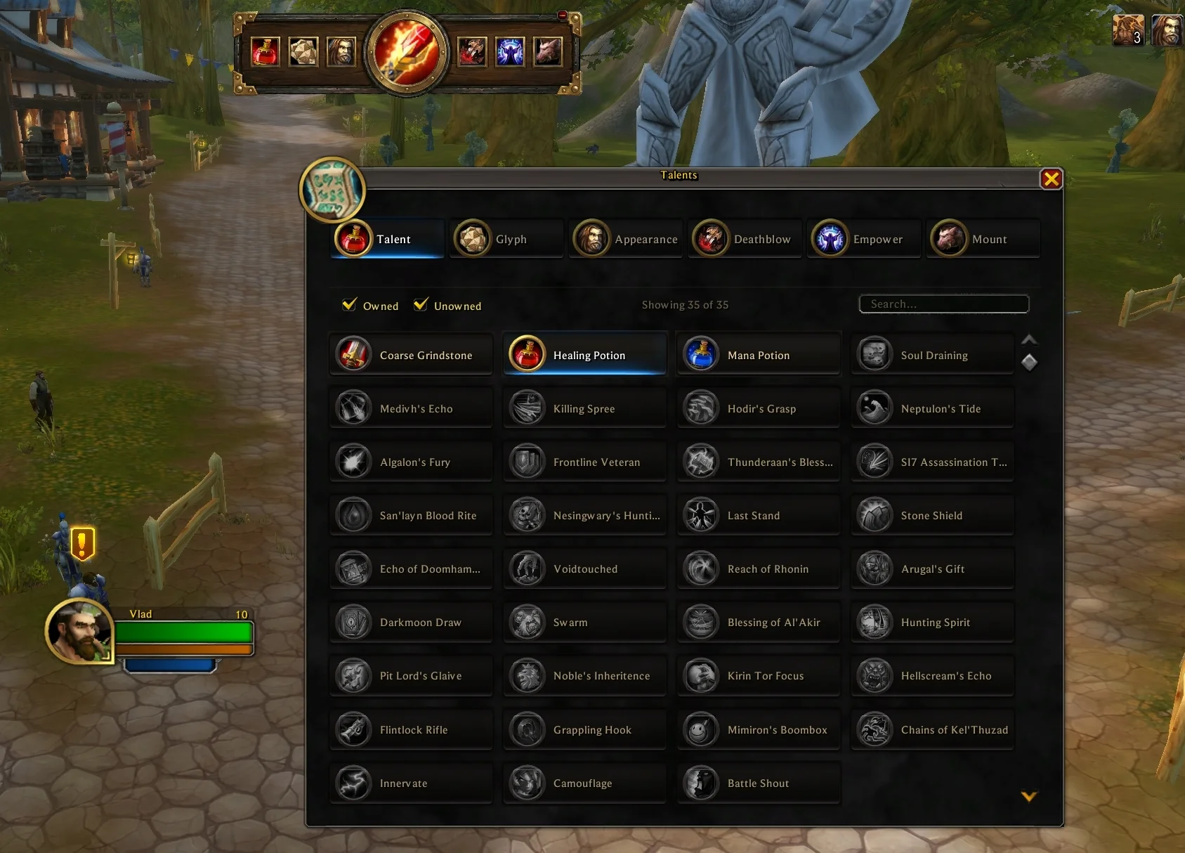 Talent and ability panel